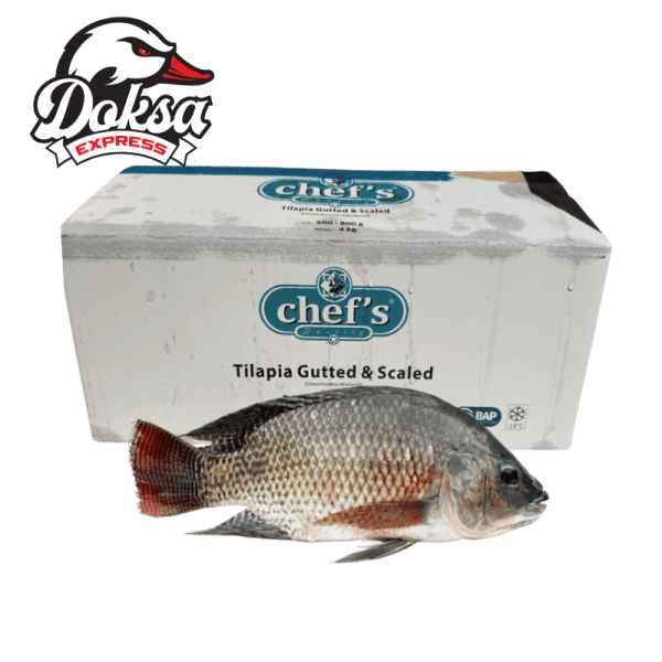 Black Tilapia per doos 4kg