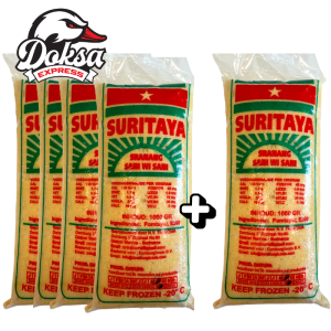 Surinaamse Pom Tajer 1KG diepvries Pomtayer Suri Taya verpakking